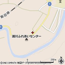 静岡県浜松市天竜区佐久間町浦川2744周辺の地図