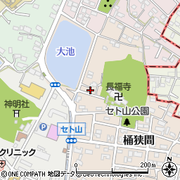 愛知県名古屋市緑区桶狭間509周辺の地図