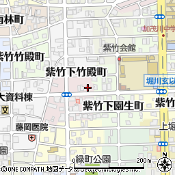 京都府京都市北区紫竹下竹殿町35-1周辺の地図