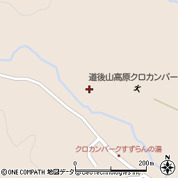 広島県庄原市西城町三坂731周辺の地図