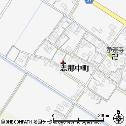 滋賀県草津市志那中町474-8周辺の地図