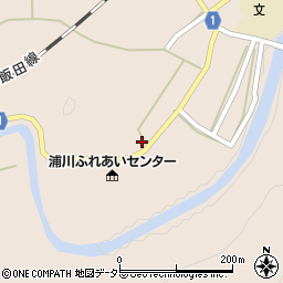 静岡県浜松市天竜区佐久間町浦川2742周辺の地図