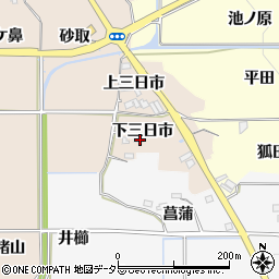 京都府亀岡市馬路町下三日市周辺の地図