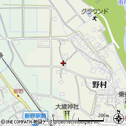 兵庫県神崎郡神河町野村338周辺の地図