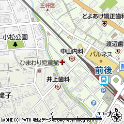 愛知県豊明市前後町大代1605-52周辺の地図