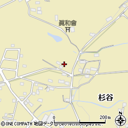 三重県三重郡菰野町杉谷1678周辺の地図