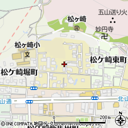 京都府京都市左京区松ケ崎御所ノ内町周辺の地図