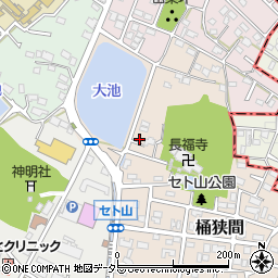 愛知県名古屋市緑区桶狭間512周辺の地図