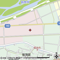 桑名川越線周辺の地図