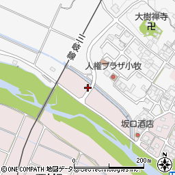 三重県四日市市小牧町1092周辺の地図