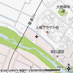 三重県四日市市小牧町1092周辺の地図