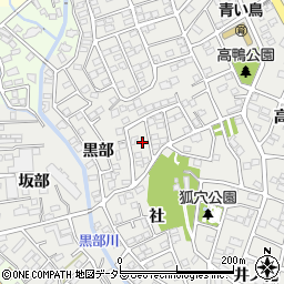 愛知県豊明市三崎町社3-3周辺の地図