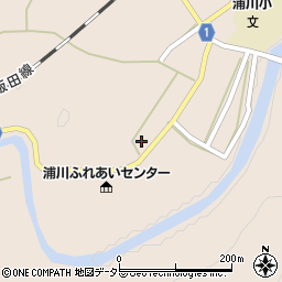 静岡県浜松市天竜区佐久間町浦川2737周辺の地図
