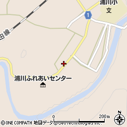 静岡県浜松市天竜区佐久間町浦川2736-1周辺の地図