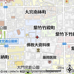 京都府京都市北区紫竹北大門町20周辺の地図