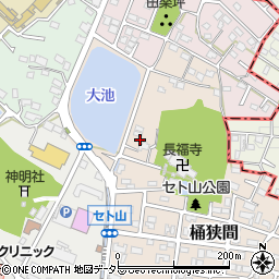 愛知県名古屋市緑区桶狭間513周辺の地図