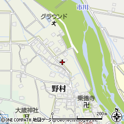 兵庫県神崎郡神河町野村383周辺の地図