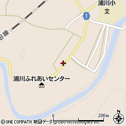 静岡県浜松市天竜区佐久間町浦川2736-3周辺の地図