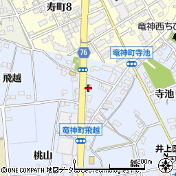 丸亀製麺 豊田店周辺の地図