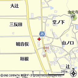 京都府亀岡市千歳町千歳観音俣3周辺の地図