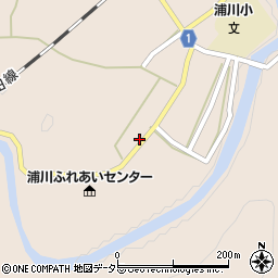 静岡県浜松市天竜区佐久間町浦川2736-2周辺の地図