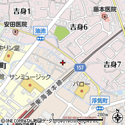 滋賀県守山市浮気町370-11周辺の地図