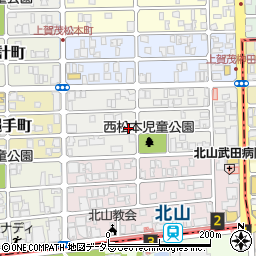 京都府京都市北区上賀茂松本町30-1周辺の地図