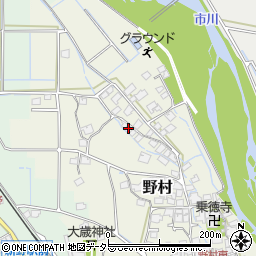 兵庫県神崎郡神河町野村403-3周辺の地図