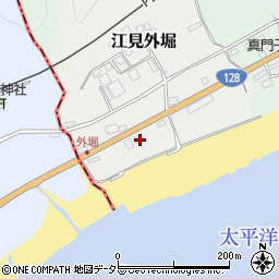 千葉県鴨川市江見外堀841周辺の地図