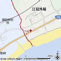 千葉県鴨川市江見外堀847-2周辺の地図