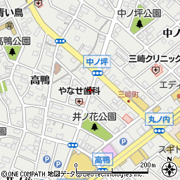 井ノ花公園周辺の地図