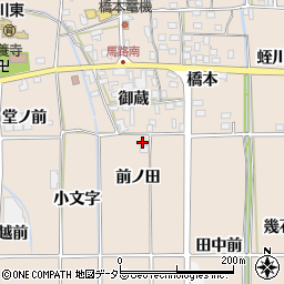 京都府亀岡市馬路町前ノ田周辺の地図