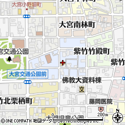 京都団楽周辺の地図