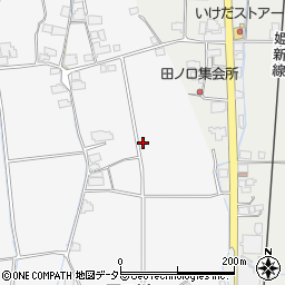 岡山県真庭市野川周辺の地図
