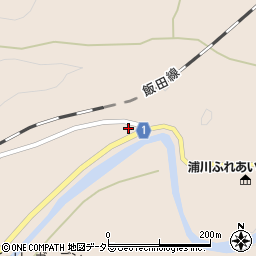 静岡県浜松市天竜区佐久間町浦川2363周辺の地図