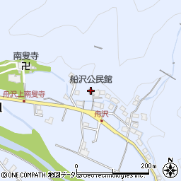 船沢公民館周辺の地図