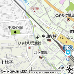 愛知県豊明市前後町大代1605-102周辺の地図