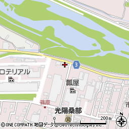 桑名きのこ栽培研究所周辺の地図
