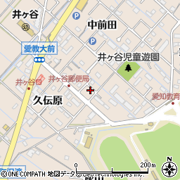 愛知県刈谷市井ケ谷町中前田82周辺の地図