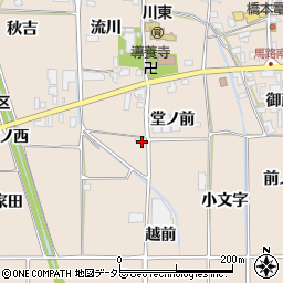 京都府亀岡市馬路町堂ノ前周辺の地図