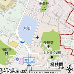 愛知県名古屋市緑区桶狭間515周辺の地図