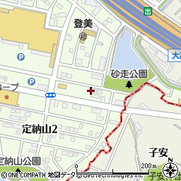 愛知県名古屋市緑区定納山1丁目2008周辺の地図