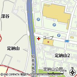 愛知県名古屋市緑区定納山2丁目103周辺の地図