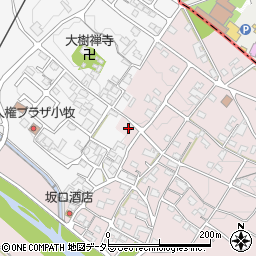 三重県四日市市小牧町987-1周辺の地図