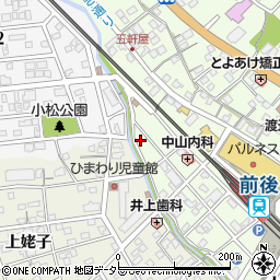 愛知県豊明市前後町大代1605-100周辺の地図