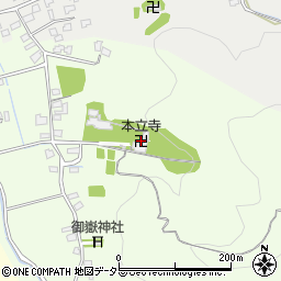 本立寺周辺の地図