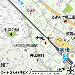 愛知県豊明市前後町大代1605-22周辺の地図