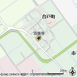 安楽寺周辺の地図