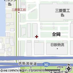 関包スチール株式会社　名古屋営業所周辺の地図