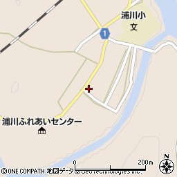 静岡県浜松市天竜区佐久間町浦川2760-1周辺の地図